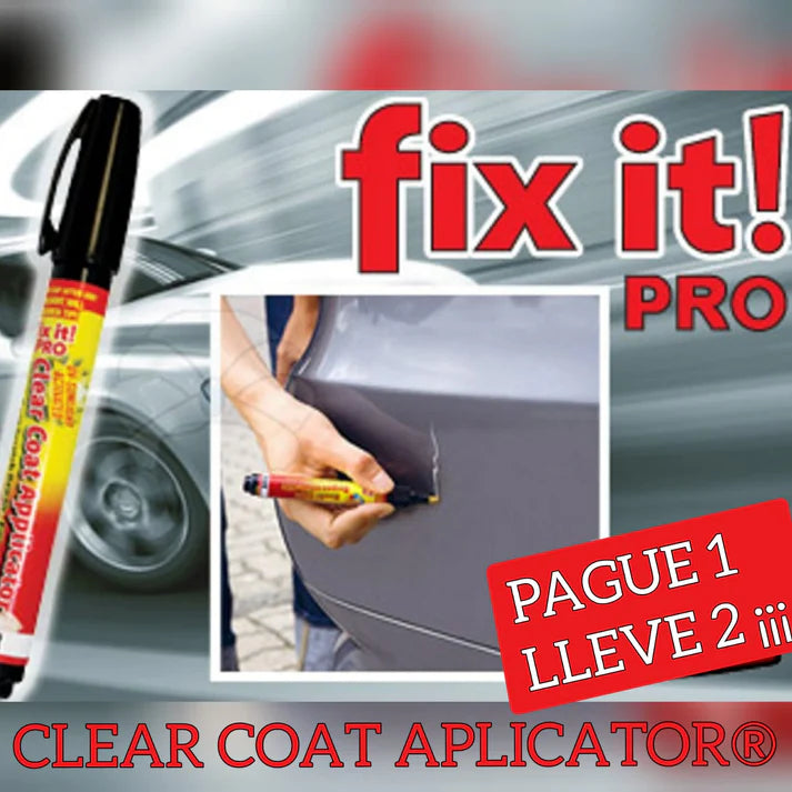 CLEAR COAT APLICATOR® | Marcador quitarayones instantáneo ⭐⭐⭐⭐⭐ (paga 1, lleva 2)