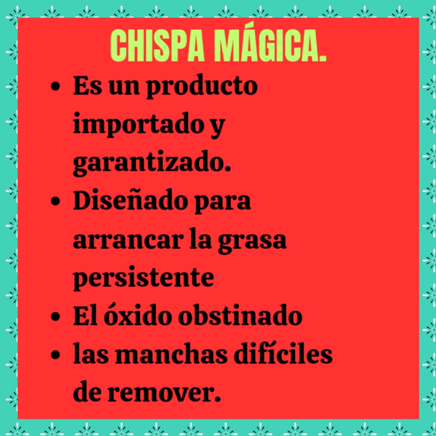 CHISPA MAGICA EN OFERTA PAGUE 1 LLEVE 3 X 54900